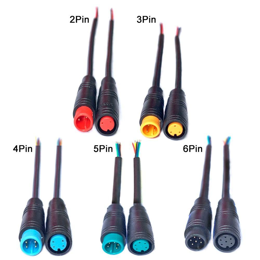 Đầu nối đế NOTE1 M8 5 kiểu Đầu nối chống nước màu đen