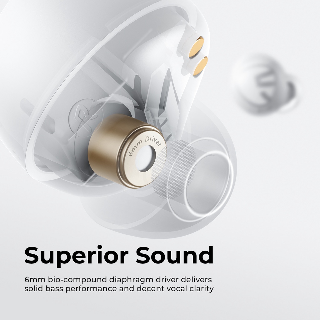 Ảnh SoundPEATS Free2 Classic Tai nghe nhét tai không dây bluetooth V5.1 âm thanh sống động 2 màu sắc tùy chọn kèm phụ kiện 4