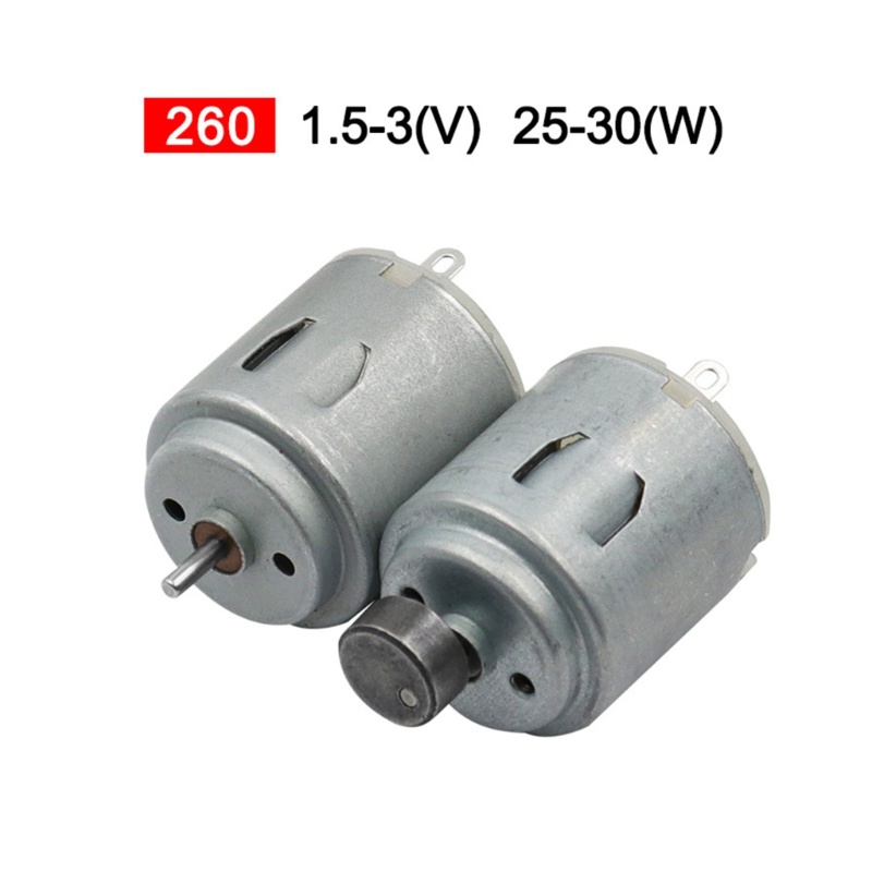 SUIT DIY Sở Thích 260 Micro Motor Mini Micro Motor DIY Sở Thích Đồ Chơi Ô Tô Động Cơ Điện
