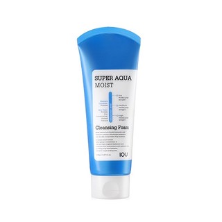 Sữa rửa mặt tạo bọt rong biển dưỡng ẩm cho da khô Super Aqua Moist Cleasing Foam 150g