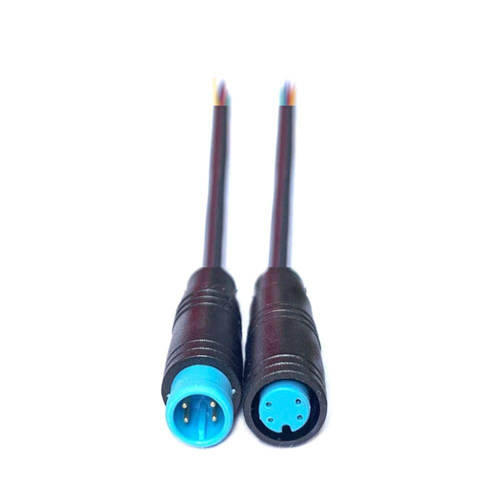 Đầu nối đế NOTE1 M8 5 kiểu Đầu nối chống nước màu đen