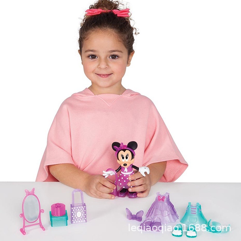 Chuột Mickey Mickey Tuyệt Vời Clubhouse Săn Minnie Công Chúa Kỳ Lân FARCENT Nàng Tiên Cá Trang Phục Búp Bê Cô Gái Đồ Chơi