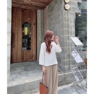 Áo len tay suông cổ tròn thiết kế Ma Vie