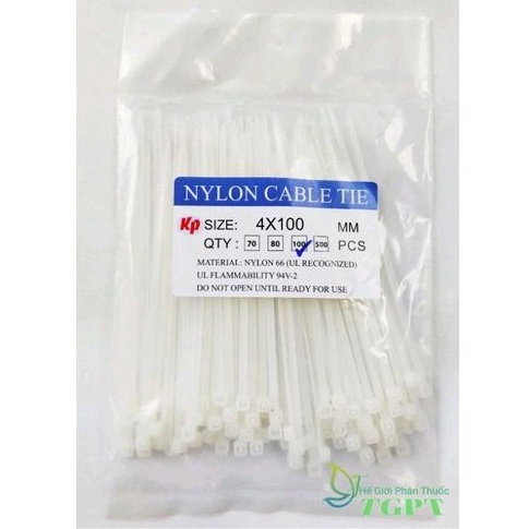 Túi 100c Dây Rút Nhựa, Dây Cáp Rút Nhựa, Dây Thít Nhựa Dài 10cm ...