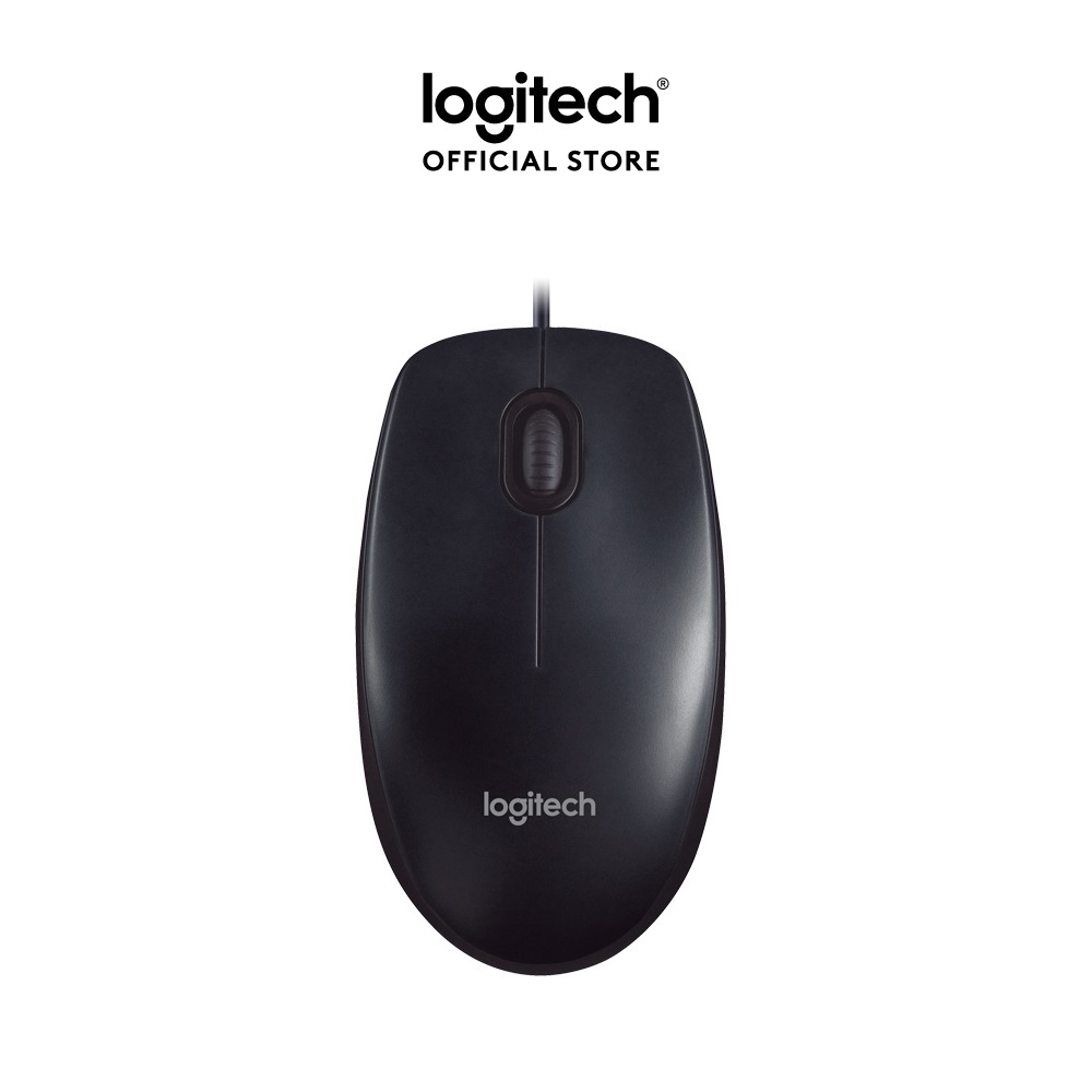 Chuột có dây Logitech M90 – Siêu bền, siêu tiết kiệm, nhỏ gọn, thiết kế ôm tay