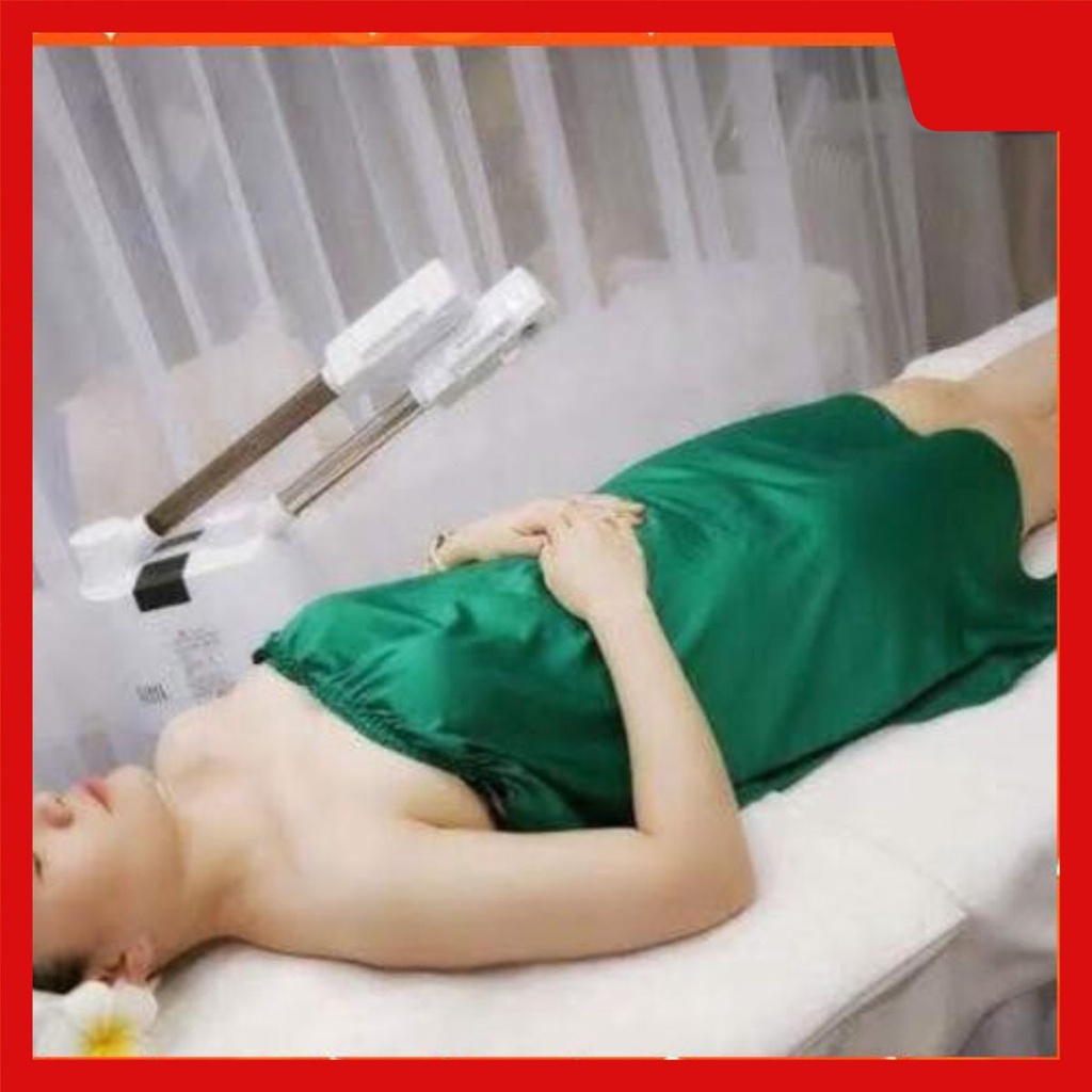 Váy quây cho spa- tắm trắng, triệt lông ( màu ngẫu nhiên )