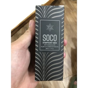 SOCO SYMPHONY MEN • Face Oil Elixir Serum dầu chống lão hóa tất cả trong một tối ưu dành cho nam giới. Hỗn hợp dầu bôi