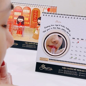 Lịch Để Bàn 2023 Có lịch âm - Lịch Có Gương - Lịch 2023 có Note - Lịch đánh dấu ngày lễ quan trọng trong năm