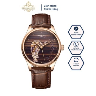 [Bản giới hạn] Đồng Hồ Cơ Carnival Mãnh Hổ G5150 Chính Hãng