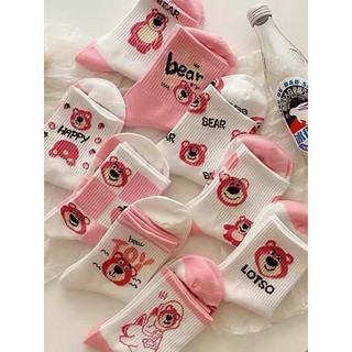 Tất labubu Các loại Set tất gấu kèm các loại tất unisex co giãn siêu xinh
