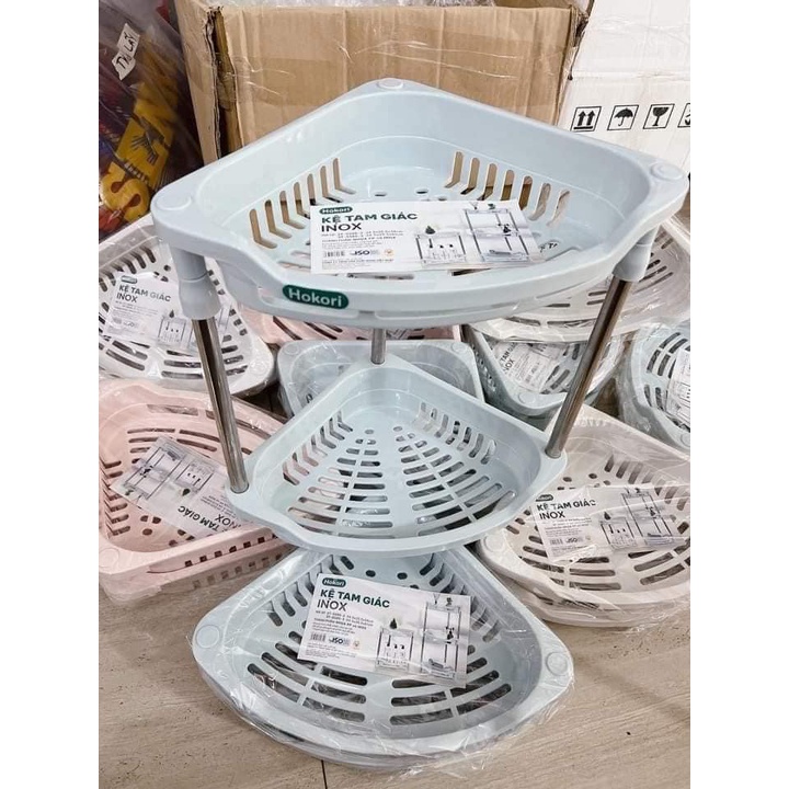 Kệ Tam Giác Để Đồ Phòng Tắm Hokori, Kệ Bếp Hokori Việt Nhật Cao Cấp 5585