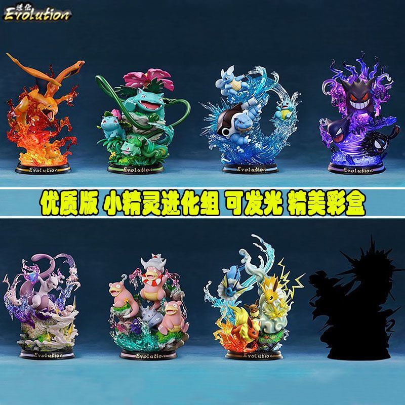 Mô Hình Nhân Vật Rồng Lửa Jenny Turtle Miaogenggui Trong Pokemon