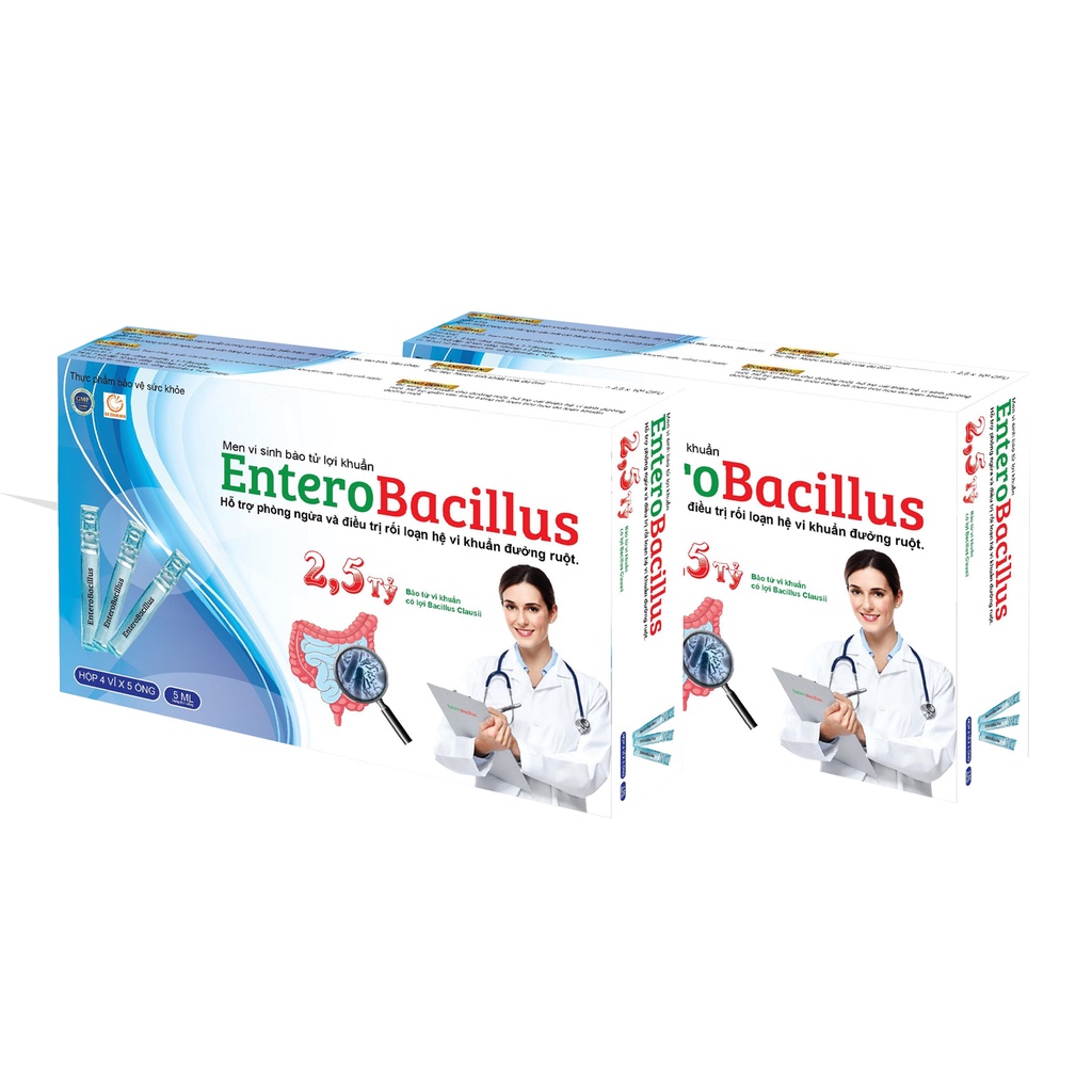 [ CHÍNH HÃNG ] ENTEROBACILLUS hỗ trợ phòng ngừa và điều trị các rối ...