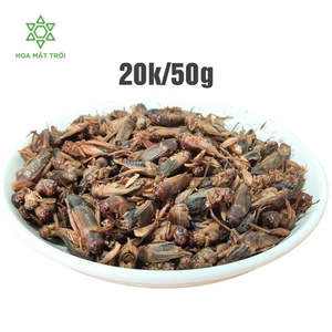 Dế Sấy Khô Làm Thức Ăn Cho Pet – Chó Mèo, Các Loài Thú Cưng, Bò Sát, Chuột Hamster, Chim, Cá, Ếch Và Rùa