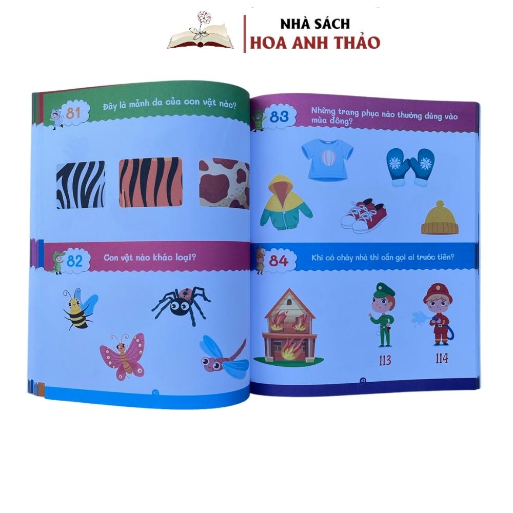 Ảnh Sách - 101 Câu Hỏi Đáp Rèn luyện Trí Thông Minh - Mẹ Hỏi Bé Trả Lời Dành Cho Bé 3 đến 6 tuổi ( Bộ 3 quyển lẻ tuỳ chọn) 4