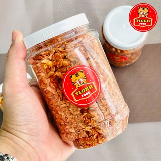 Ruốc tẩm gia vị 200g TIGER FOOD Tép ngon mix muối tôm,bơ tỏi, thái cay SIÊU GHIỀN dùng cho nhiều món