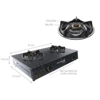 Bếp gas Sunhouse Mama MMBB0787MT-Chính Hãng Bếp lắp dương-Hệ thống đánh lửa: Đánh lửa Magneto độ bền