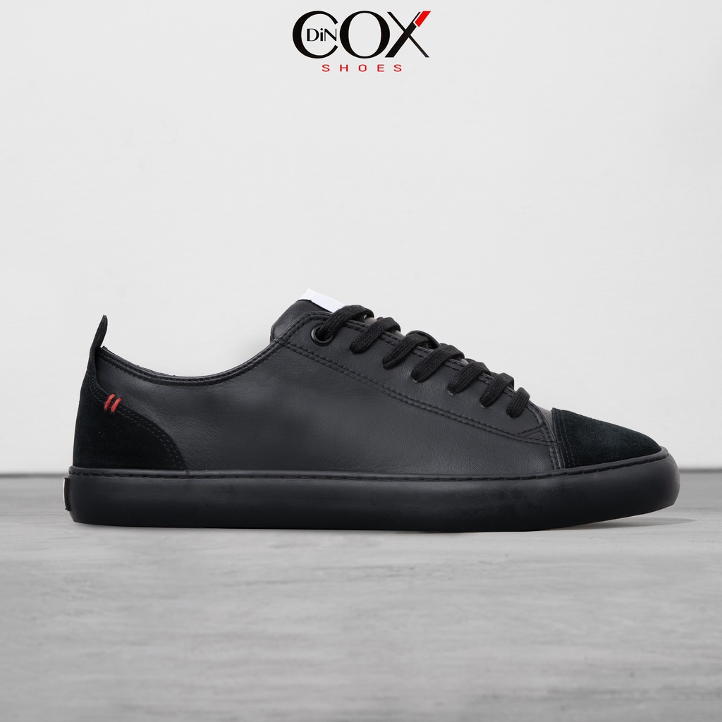 [Mã BMLTA35 giảm đến 35K đơn 99K] Giày Sneaker Da Nam DINCOX C17 Cách Điệu, Nhã Nhặn Full/Black