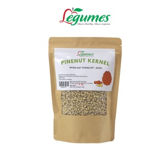 Hạt Thông Mỹ Hữu Cơ Légumes - Pine Nuts Nguyên Chất, Chưa Rang, Giàu Dinh Dưỡng, Tốt Cho Sức Khỏe