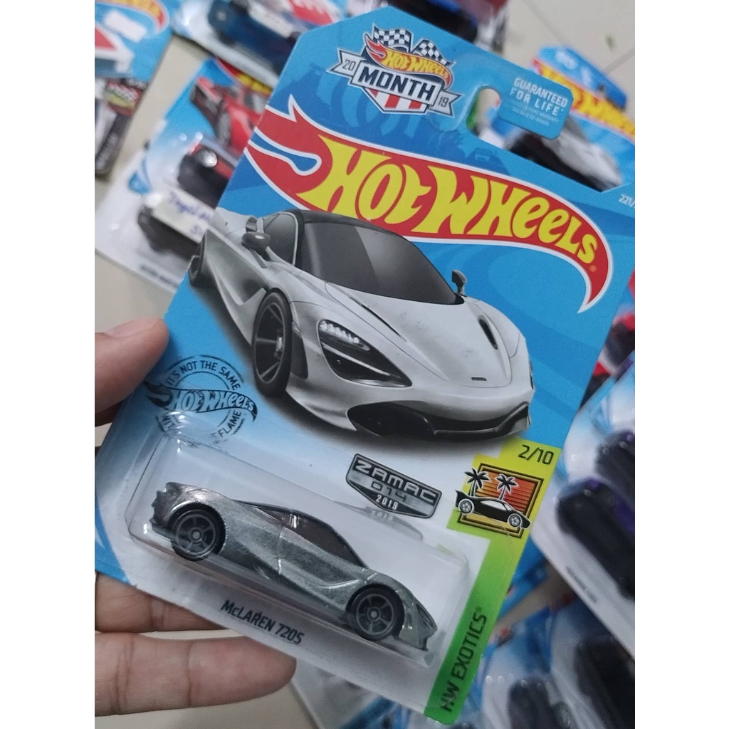 Hot Wheels 1/64 - McLaren 720S Zamac 2018 - Édition Limitée #2/10 - Neuf