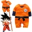 Trang phục áo liền quần Cosplay Dragon Ball Z siêu mềm mại và thoải mái cho bé trai