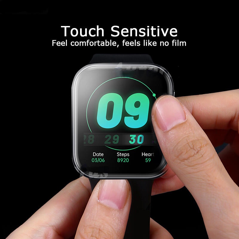 Dành Cho OPPO Watch Free 2 3 Pro 46mm 42mm 41mm Đồng Hồ Thông Minh Bảo Vệ Màn Hình Phim Hydrogel Phim Bảo Vệ Bao Da Dành Cho OPPO Band 2 Phim