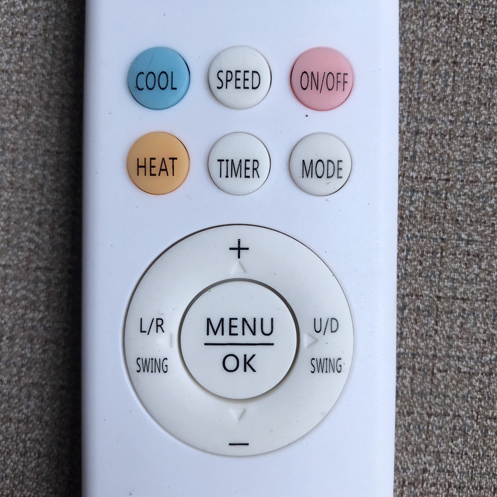 Điều khiển điều hòa Casper 12000 1 chiều SC-12FS33 model 2022, Remote máy lạnh casper hàng tốt