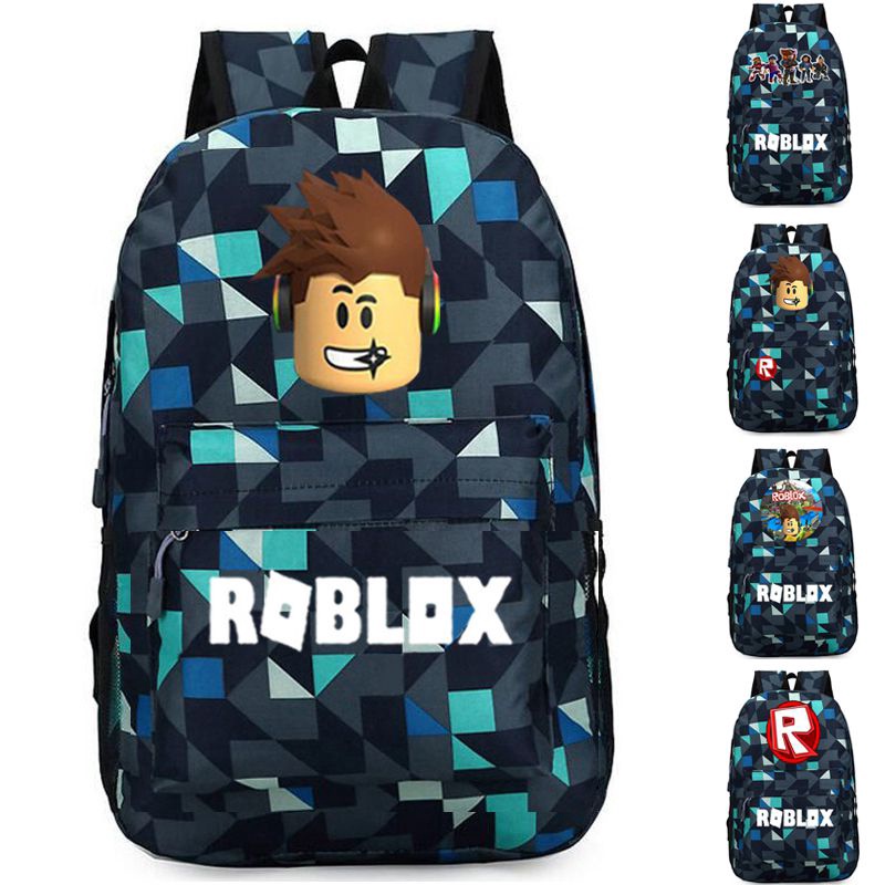 Túi đi học mát mẻ của học sinh Roblox dành cho nam Túi máy tính dành cho nam