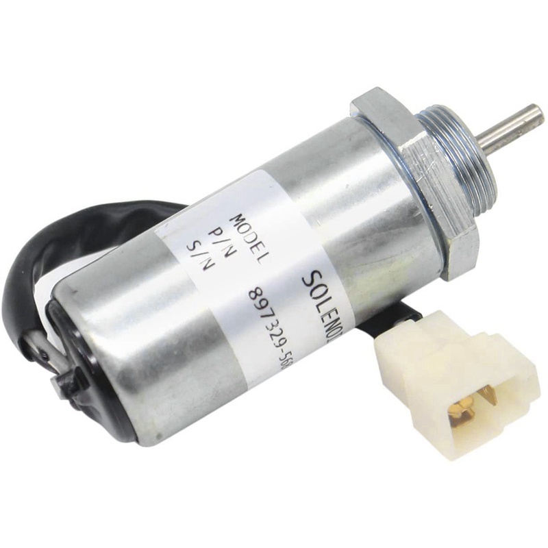 Máy xúc dừng động cơ Solenoid cho ISUZU EX400 3LD1 3LD2 4LE1 12V 897329-5680 8973295680