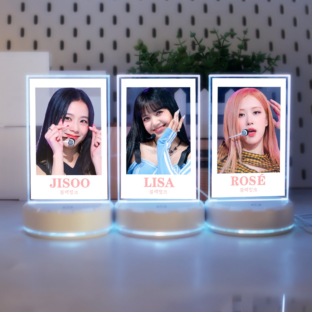 Đèn LED Để Bàn Hình LISA BLACKPINK | Shopee Việt Nam