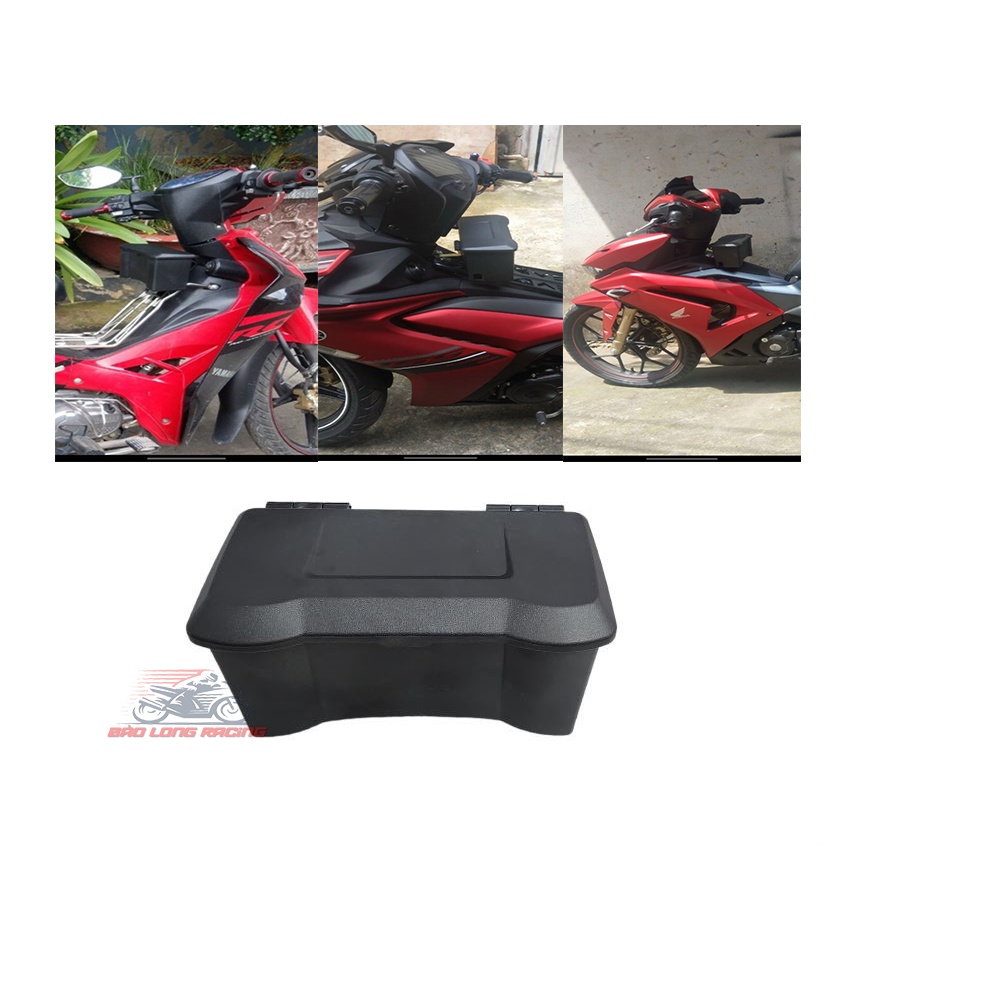 Thùng Giữa Xe Máy 001 Siêu Rẻ Đựng Đồ Vật Dụng Cá Nhân Điện Thoại dành cho Sirius Wave Exciter Winner....