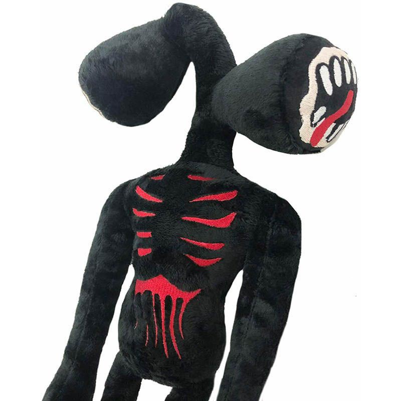 40cm Anime Còi Đầu Sang Trọng Đồ Chơi Mềm Đáng Sợ Sirenhead Búp Bê Nhồi Bông Động Vật Mèo Đen Peluches Đồ Chơi Cho Trẻ Em