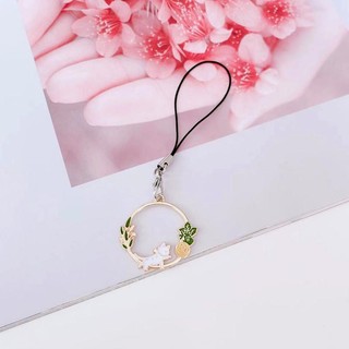 Vòng Hoa Gắn Điện Thoại Hình Thỏ / Mèo / Hươu Cho Cặp Đôi