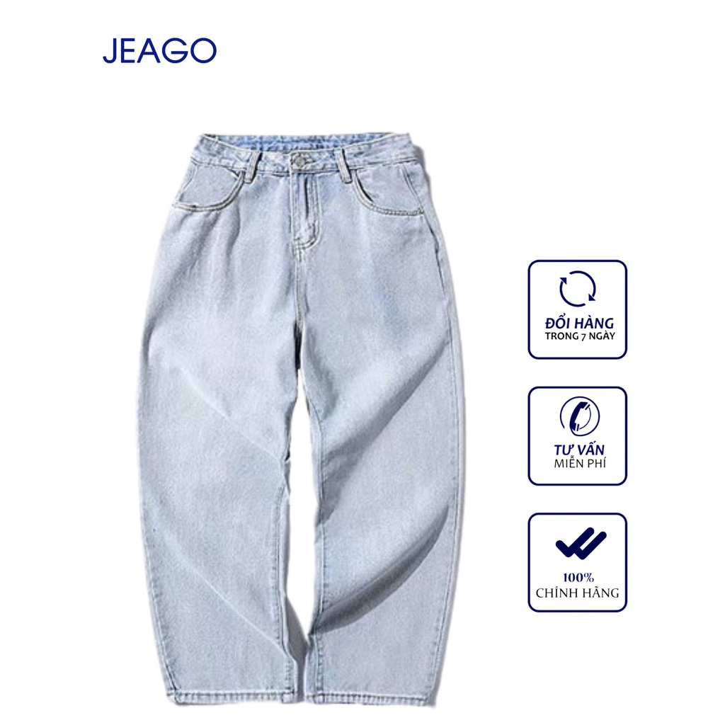 Quần Baggy suông nhạt thời trang MS 063 Dành Cho Nam Nữ JEAGOVN