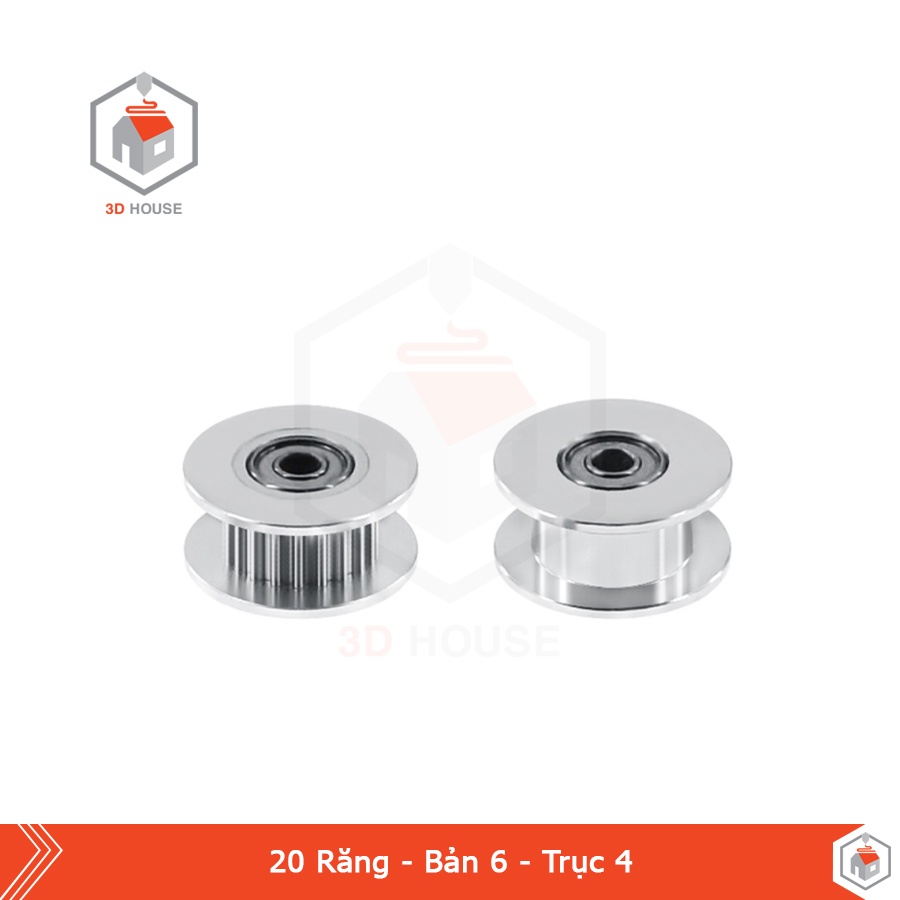 Ròng Rọc GT2 Bản Đai 6-10mm 16/20 Răng Cho Máy In 3D | Shopee Việt Nam