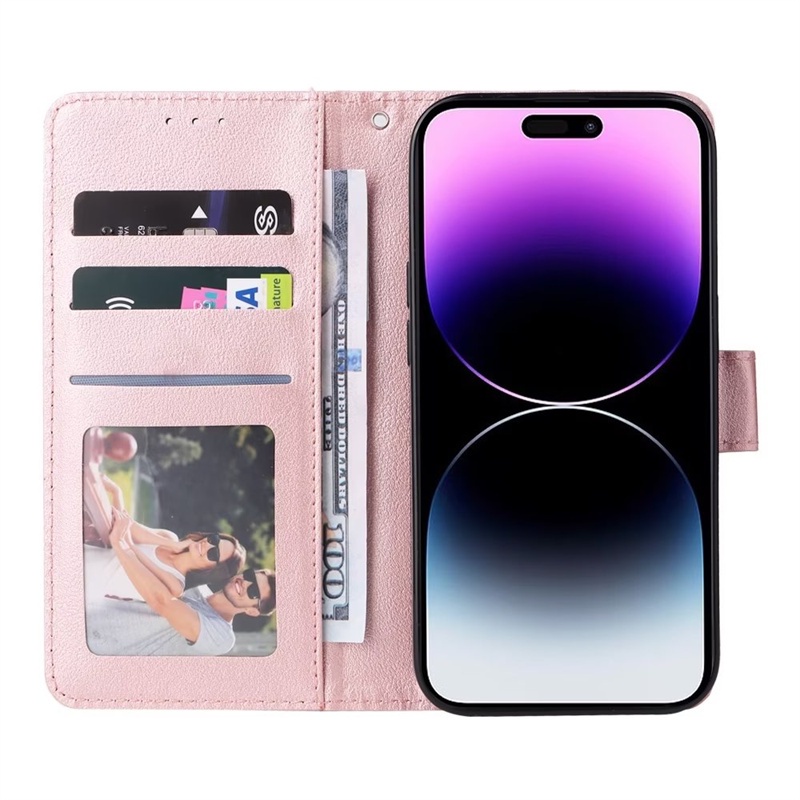 Dành Cho Iphone 11 13 Mini Pro Max Flip Leather Case Business Stand Khe Cắm Thẻ Dây Đeo