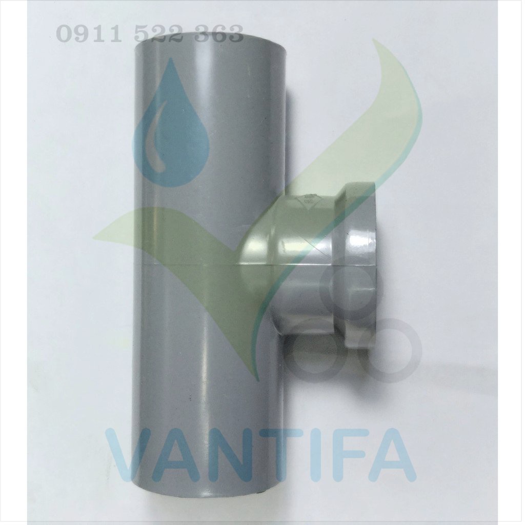 Tê uPVC 27mm ren trong 1/2