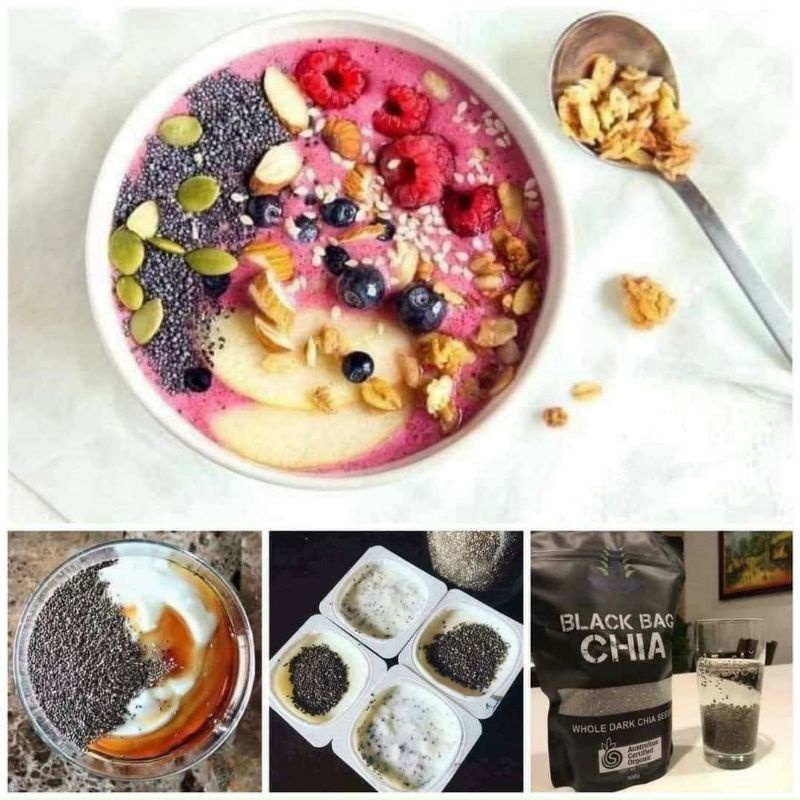 (500gr) Hạt Chia Úc - Mác đen