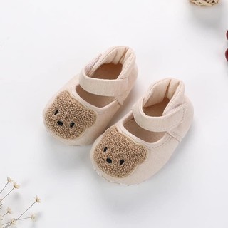 Giày Tập Đi Cho Bé Hình Gấu Thỏ Xinh Xắn Hàn Quốc