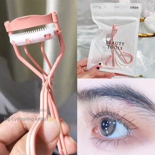 Kẹp Bấm Lông Mi Hình Hoa Hướng Dương Màu Hồng Siêu Bền