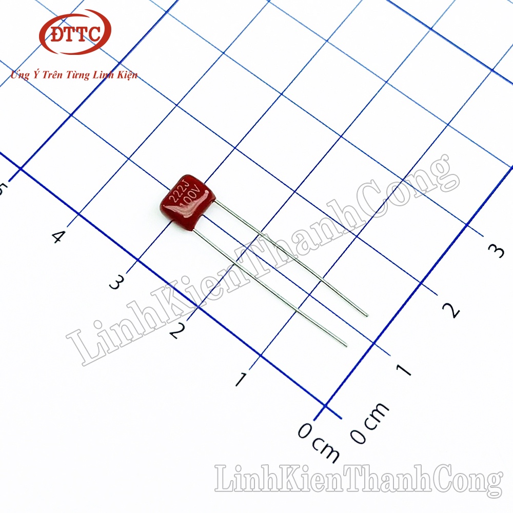 Tụ CBB 2.2nF 222J 100V 5mm | Shopee Việt Nam