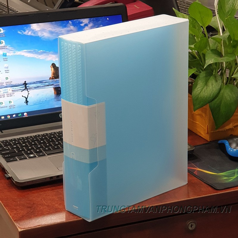 Bìa file hồ sơ 100 lá nhựa có hộp bảo vệ | Shopee Việt Nam