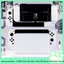 Oled/V1/V2 Case Ốp Máy, Case Ốp Dock Trong Suốt Nhiều Màu Crystal Dành Cho Nintendo Switch
