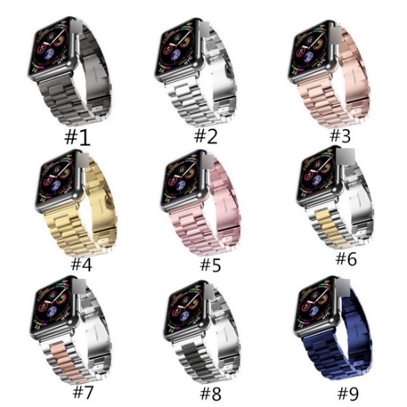 Dây đeo kim loại cho Apple watch 46MM Ultra 8 7 49mm 45mm 44mm 42mm 41mm thép không gỉ thông minh dây đeo cổ tay cho iwatch series 10 9 SE 6 5 4 3 SE 38mm 40mm