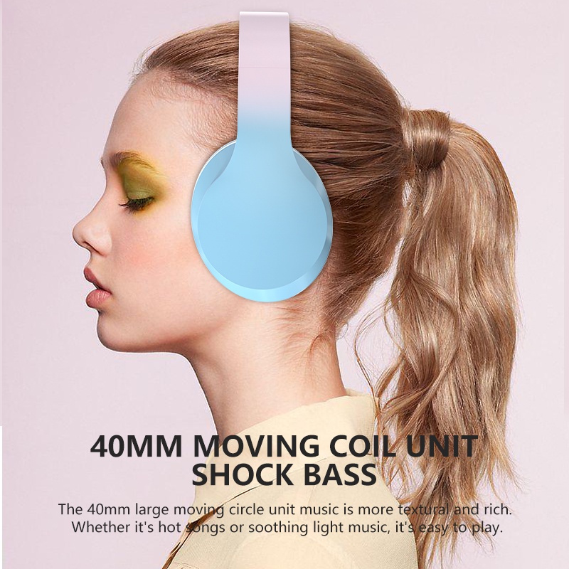 Ảnh Tai nghe thể thao bluetooth không dây VITOG âm thanh nổi hifi chống ồn nhiều màu sắc tiện dụng 2