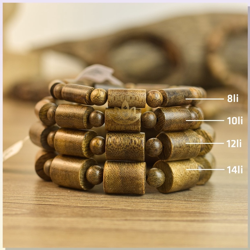Ảnh Vòng Tay Trầm Hương Trụ Trúc Size 8/10/12/14mm Trầm Tốc Việt Mùi Dịu Nhẹ | MTH JEWELRY 4
