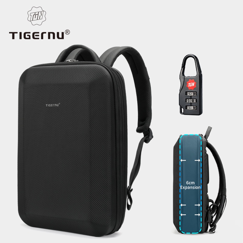 Ảnh TIGERNU 9152 Ba lô đựng máy tính xách tay 15.6 inch chống thấm nước chống trộm 1