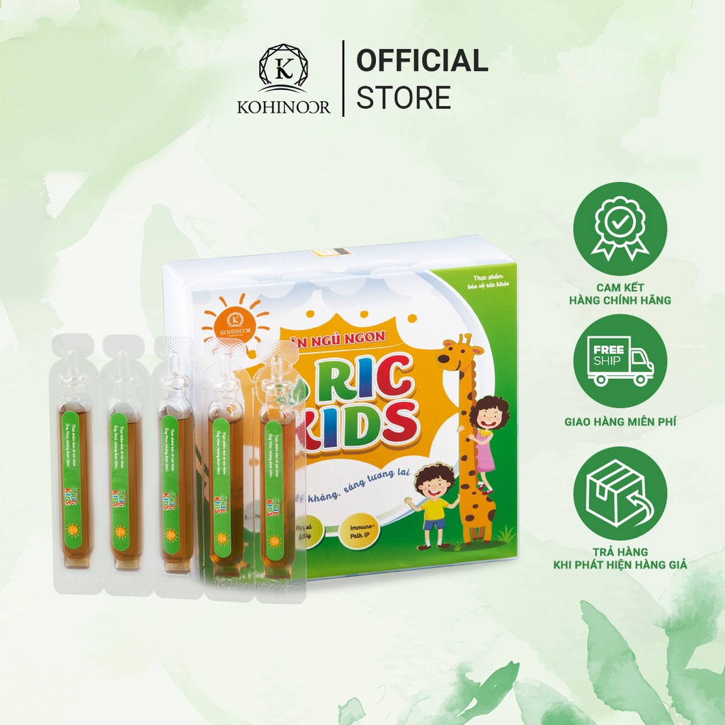Ảnh Siro Ăn Ngủ Ngon Ric Kids Kohinoor 10ml 1