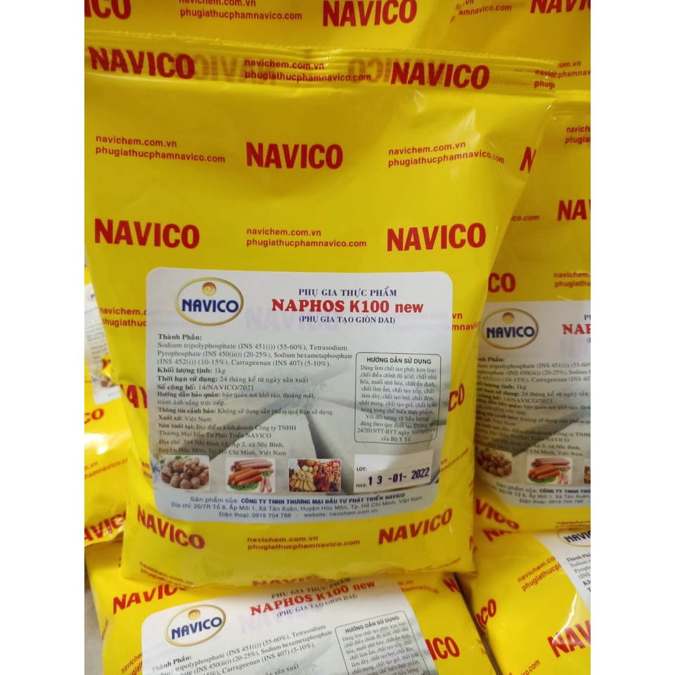 Naphos K100 New (Phụ gia tạo giòn dai) | Shopee Việt Nam