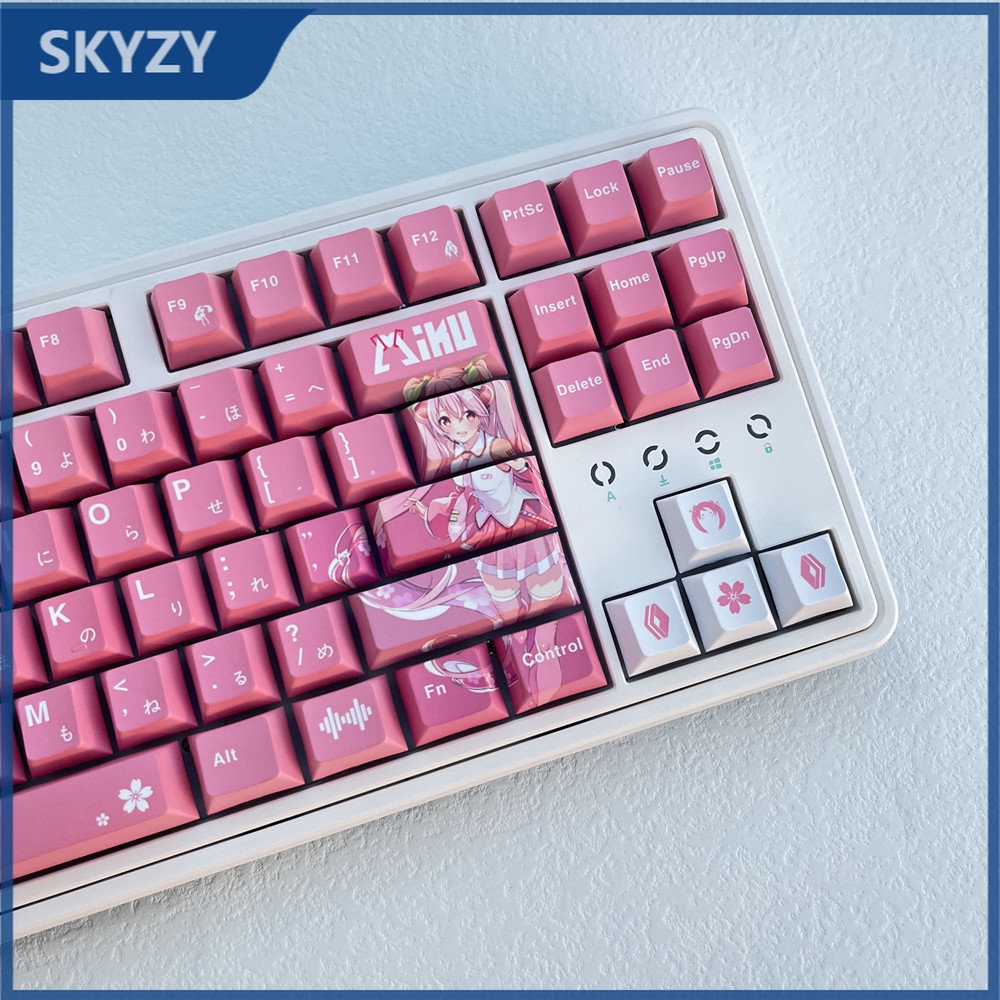 Keycap per tastiera personalizzato con stile cartone animato dipinto a